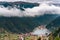 Uzungol lake view â€“ TURKEY - TRABZON - Long lake - view of the mountains and lake in Trabzon