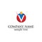 V letters business logo and symbols template