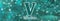 V symbol. Vanadium chemical element