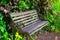 Vacant Garden Bench