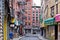 Vacant NYC Streets Chinatown Neighborhood Lower East Side Manhattan Stores Closed for Coronavirus Shutdown