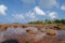 Vacation bluesea seascape sand bluesky