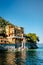 Vacation ligurian coast Italy, Portofino famous village bay, Italy colorful village Ligurian coast