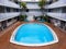 A vacation rental property with a large swimming pool near North Redington Beach, Florida, U.S