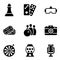 Vacations & Traveling Accessories solid Icons Pack
