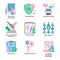 Vaccination Icons Set