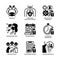 Vaccination Icons Set