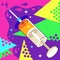 Vaccination Syringe Illustration