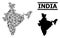 Vaccine Mosaic Map of India