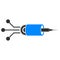 Vaccine Production Vector Icon Flat Illustration