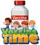 Vaccine Time font with