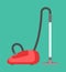 Vacuum cleaner icon isolated. Household appliance.