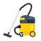 Vacuum cleaner vector illustration. Hoover icon.