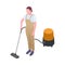 Vacuum Cleaner Worker Composition