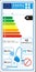Vacuum cleaners new energy rating graph label