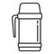 Vacuum insulated cup icon, outline style