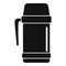 Vacuum insulated cup icon, simple style
