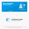 Vacuum, Machine, Hotel, Cable SOlid Icon Website Banner and Business Logo Template