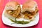 Vada Pav or pav bhaji popular Indian street food Mumbai delhi