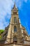 Vaduz Cathedral, or Cathedral of St. Florin is neo-Gothic church in Vaduz, Liechtenstein