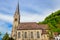 Vaduz Cathedral, or Cathedral of St. Florin is neo-Gothic church in Vaduz, Liechtenstein