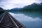 Vagt Lake Alaska Outback Railroad Tracks Bridge
