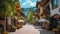 Vail Village in Vail, Colorado with street view