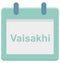 Vaisakhi, event Special Event day Vector icon that can be easily modified or edit.