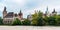 Vajdahunyad castle panoramic view - Budapest, Hungary