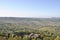 Val d`Enza panoramas, hills, cypresses, fields