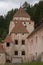 VAL GARDENA, ITALY - JULY 26, 2017: Castel Gardena is the main castle of the valley, located on the little town of Santa Cristina