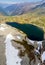 Val Tartano - Valtellina IT - Porcile Lakes - Aerial view to the north with a view of the valley