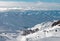 Val Thorens viewed from Cime Caron peak