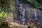 Valanjanganam waterfalls located near Kuttikkanam road