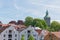 The Valberg tower overlooking town of Stavanger in Norway