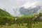 Valbona mountains in Albania