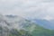 Valbona mountains in Albania