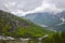 Valbona mountains in Albania