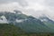 Valbona mountains in Albania