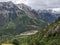 Valbona Valley at the Accursed Mountains, Albanian Alps in Northern Albania