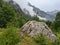 Valbona Valley at the Accursed Mountains, Albanian Alps in Northern Albania.