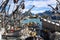 Valdez Small Boat Harbor. Fishing Vessels with gear