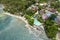 Valencia, Bohol, Philippines - Aerial of Badiang Spring Resort & Hotel