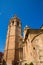 Valencia Cathedral facade and Miguelete Micalet