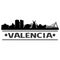 Valencia city Icon Vector Art Design Skyline