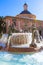 Valencia Neptuno fountain in Plaza de la virgen