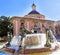 Valencia Neptuno fountain in Plaza de la virgen