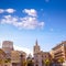 Valencia Plaza cathedral and Miguelete Spain