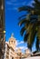 Valencia Plaza de la Reina square with Cathedral