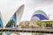 Valencia, Spain - December 04, 2016: Main building of Oceanographic